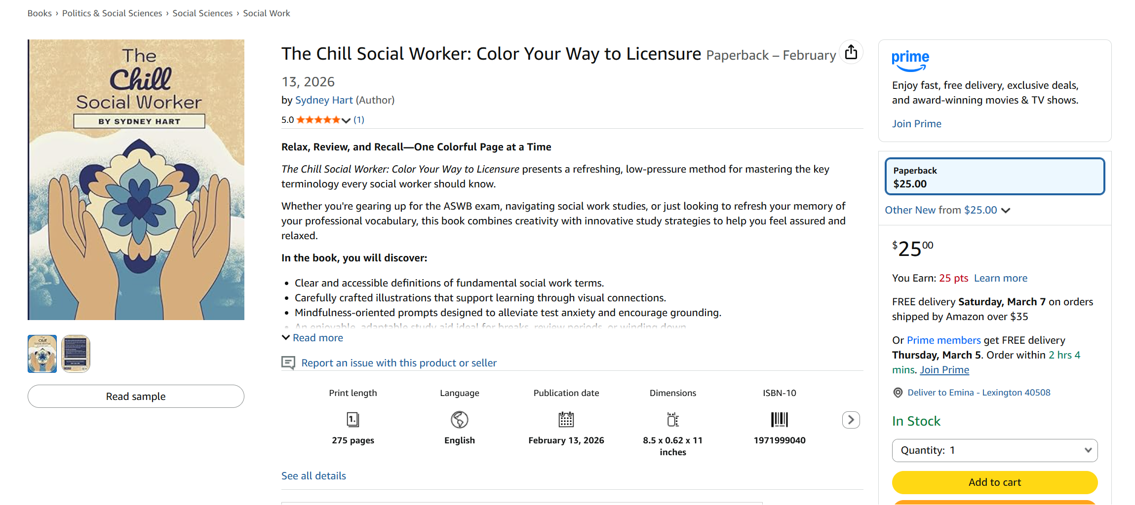 TCSW - amazon page