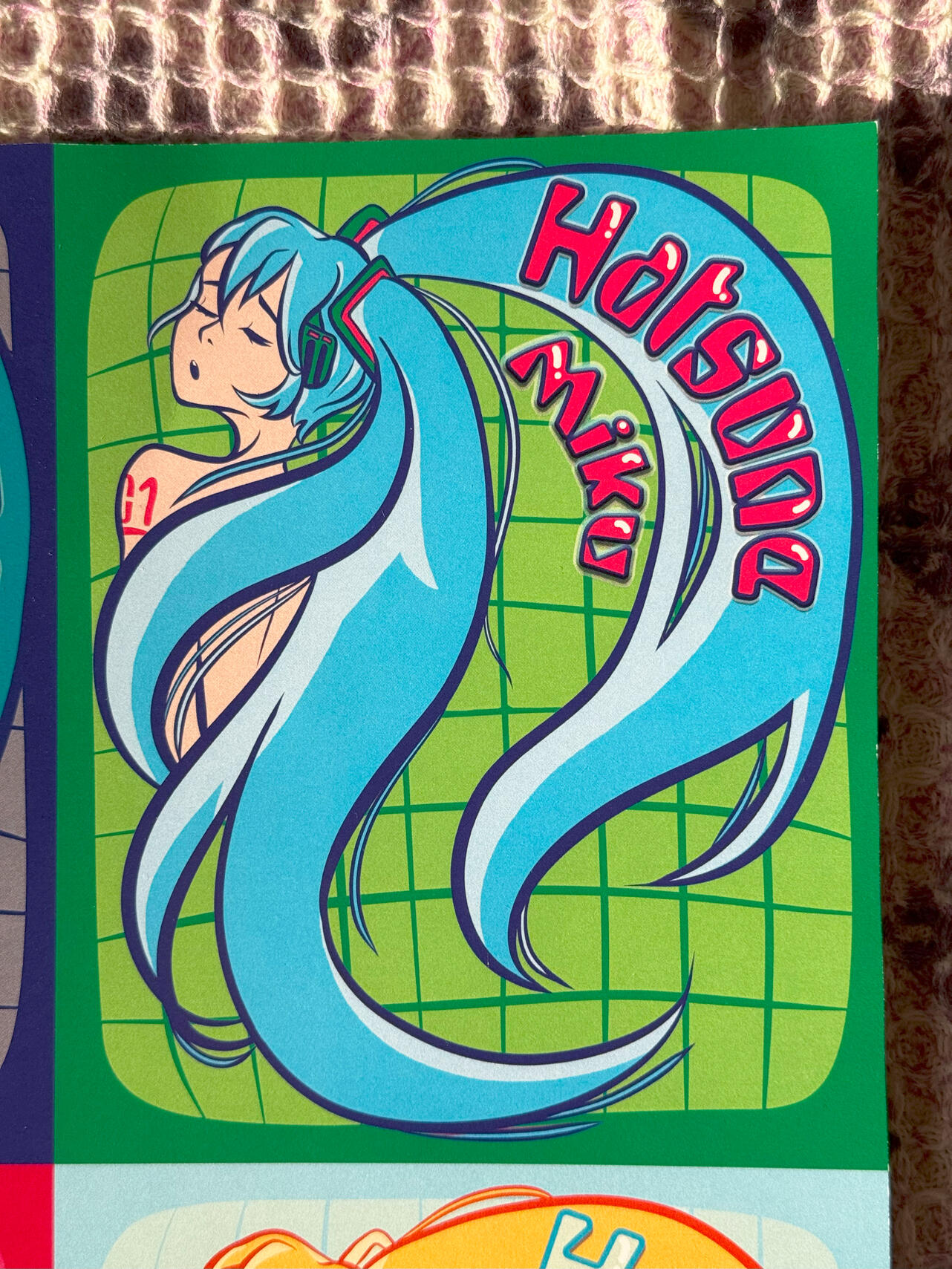 Miku - printed green ver zoom